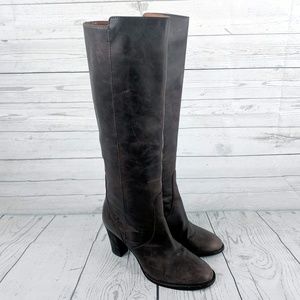 J. Crew Italy Glenbrae Tall Riding Boots Sz 7